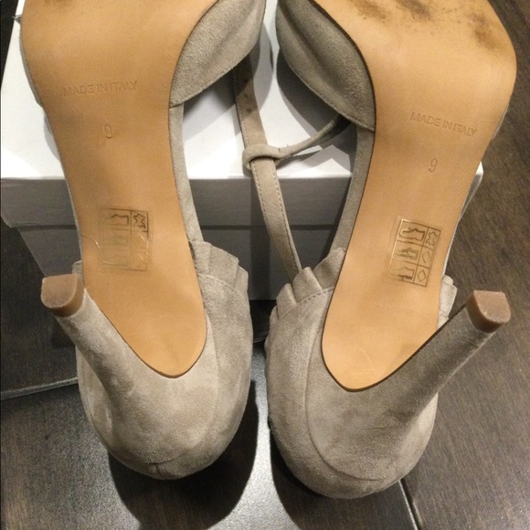 Miss Albright Frilled T-Straps Heels - Picture 4 of 4